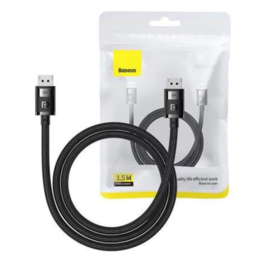 Display Kabel - Baseus DP 8K to DP 8K cable  High Definition 1.5 m - B00633706111-01