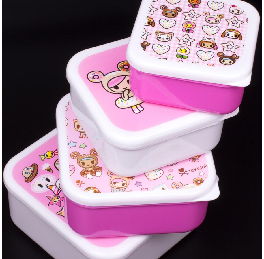 Küchenzubehör - Thumbs Up! tokidoki - snack boxes set of 4 - 1002240