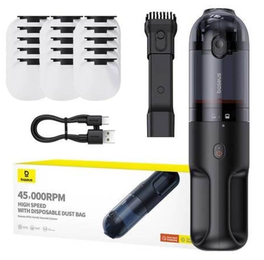 Handstaubsauger - Baseus Handstaubsauger Cordless Vacuum Cleaner AP01 5000Pa (black) - C30450100111-00