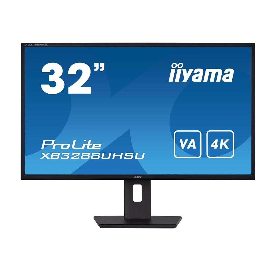 Monitor - 32" iiyama ProLite XB3288UHSU - 3840x2160 (4K) - 60Hz - VA - XB3288UHSU-B5