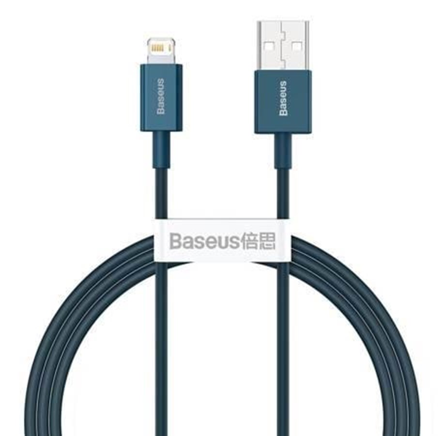 USB Kabel - Baseus Superior Series Cable USB to iP 2.4A 1m (blue) - CALYS-A03