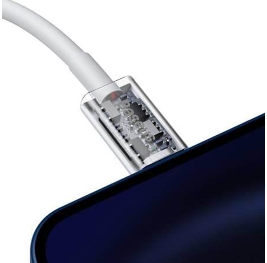 Baseus Superior Series Cable USB-C to Lightning 20W PD 1.5m (white)