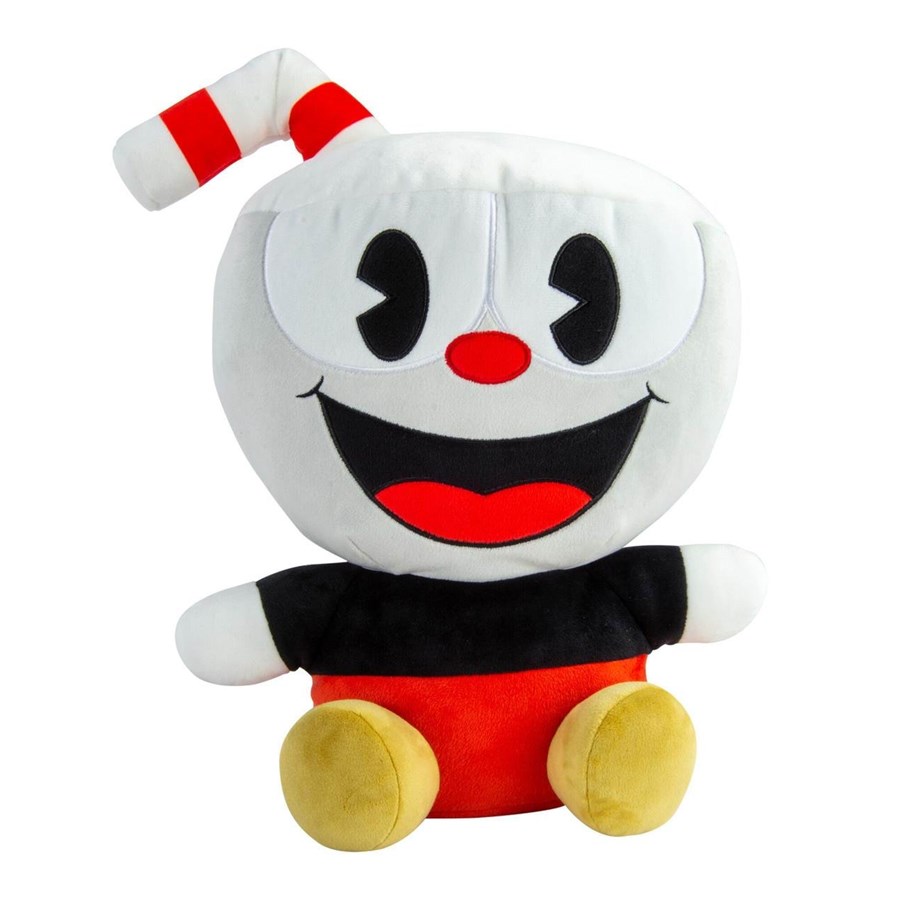 Merchandise - Tomy - Club Mocchi- Mocchi- Cuphead Plush – Mega 38 cm - Teddybär & Kuscheltier - 0053941128739