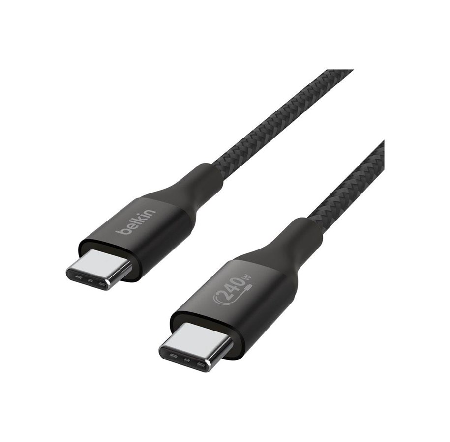 USB Kabel - Belkin BOOST CHARGE - USB-C cable - 24 pin USB-C to 24 pin USB-C - 1 m - CAB015BT1MBK
