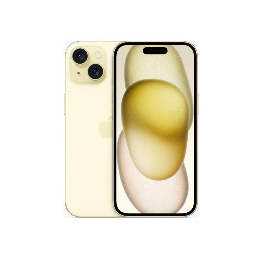 Handys & Smartphones - Apple iPhone 15 256GB - Yellow - MTP83QN/A