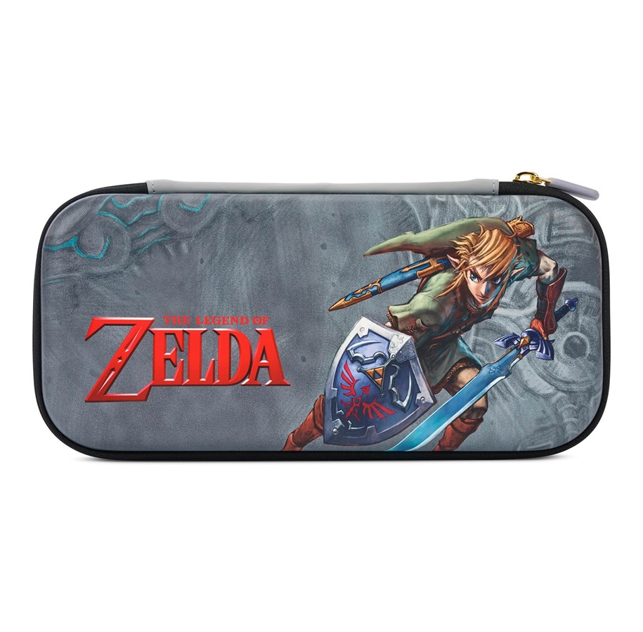 Gaming Zubehör - PowerA Schlankes Etui für Nintendo Switch - OLED-Modell, Nintendo Switch oder Nintendo Switch Lite - Kühner Link - Miscellaneous Bag - Nintendo Switch - NSCS0210-01