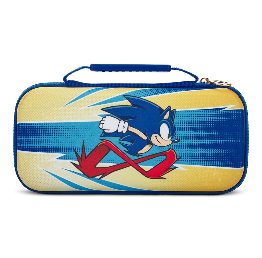 Gaming Zubehör - PowerA Schutzhülle für Nintendo Switch – Sonic-Peel-Out - Miscellaneous Bag - Nintendo Switch - NSCS0209-01