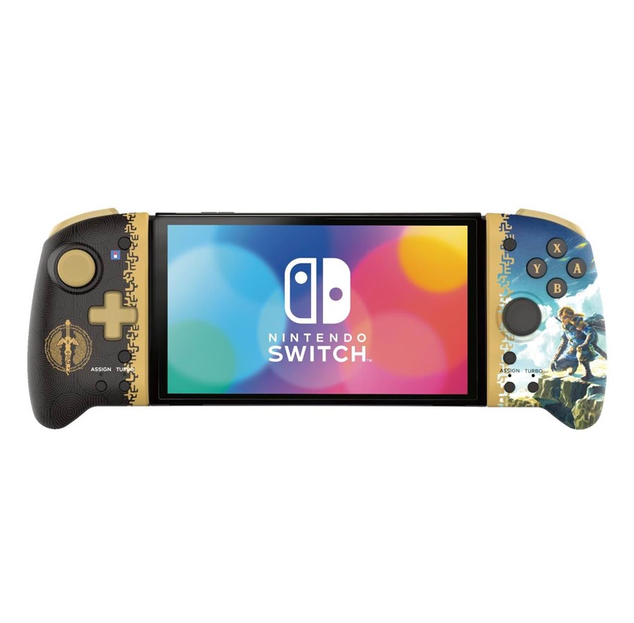 Gaming Zubehör - HORI Split Pad Pro (The Legend of Zelda: Tears of the Kingdom) - Wired Controller - Nintendo Switch - NSW-432U