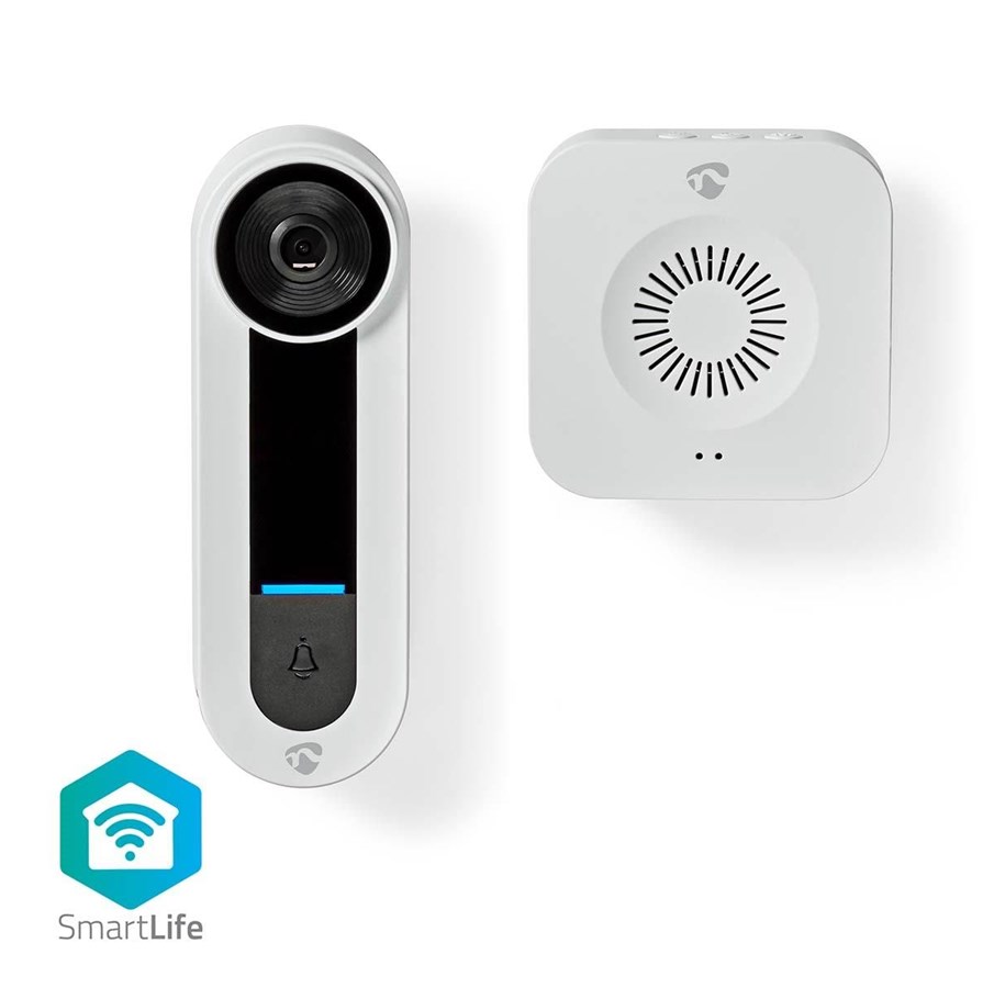 Smart-Home - Nedis SmartLife Video-Türsprechanlage - WIFICDP40CWT