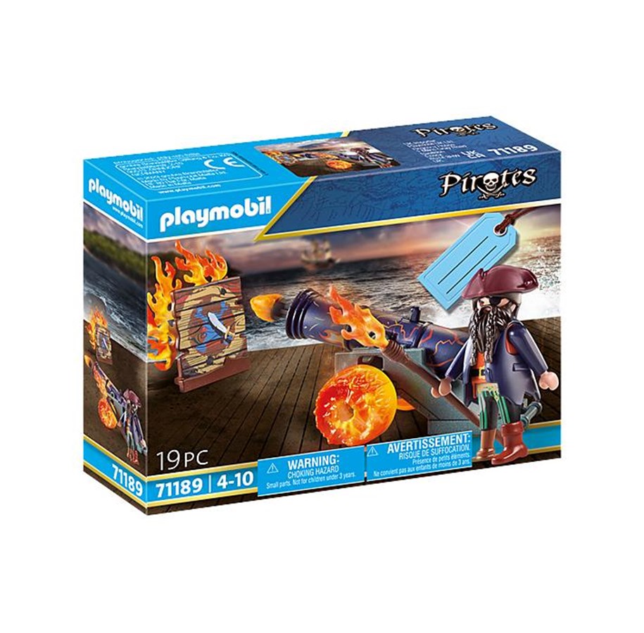 Playmobil - Playmobil - Pirates 71189 Pirate with cannon - 71189
