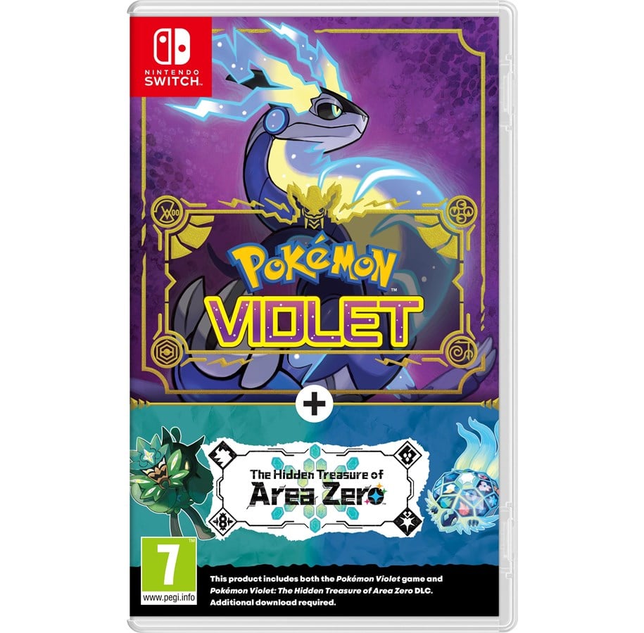 Spiele - Pokémon Violet + The Hidden Treasure of Area Zero - Nintendo Switch - RPG - PEGI 7 - 0045496511098