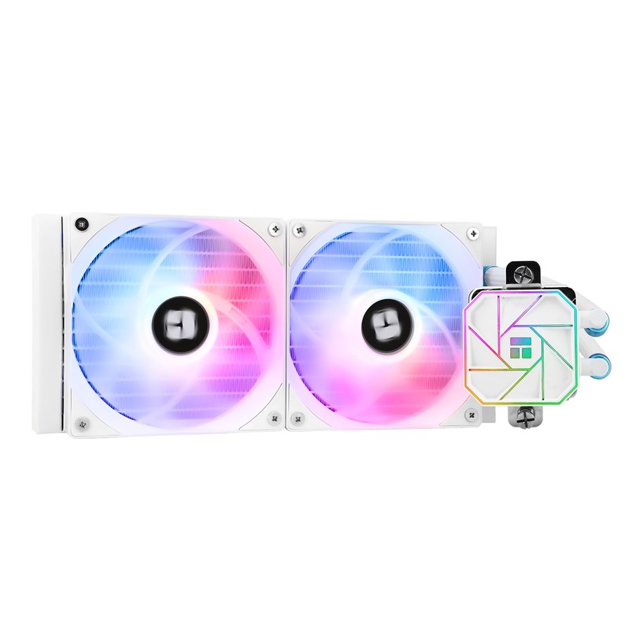 CPU Kühler - Thermalright Aqua Elite 240 V3 White ARGB - CPU-Wasserkühlung - Max 26 dBA - AQUA ELITE 240 WHITE ARGB V3