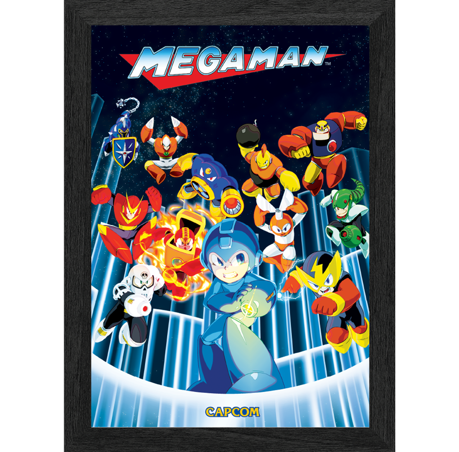 Merchandise - Pixel Frames - Plax Mega Man: Robot Master Ambush - Bild - 849172014404