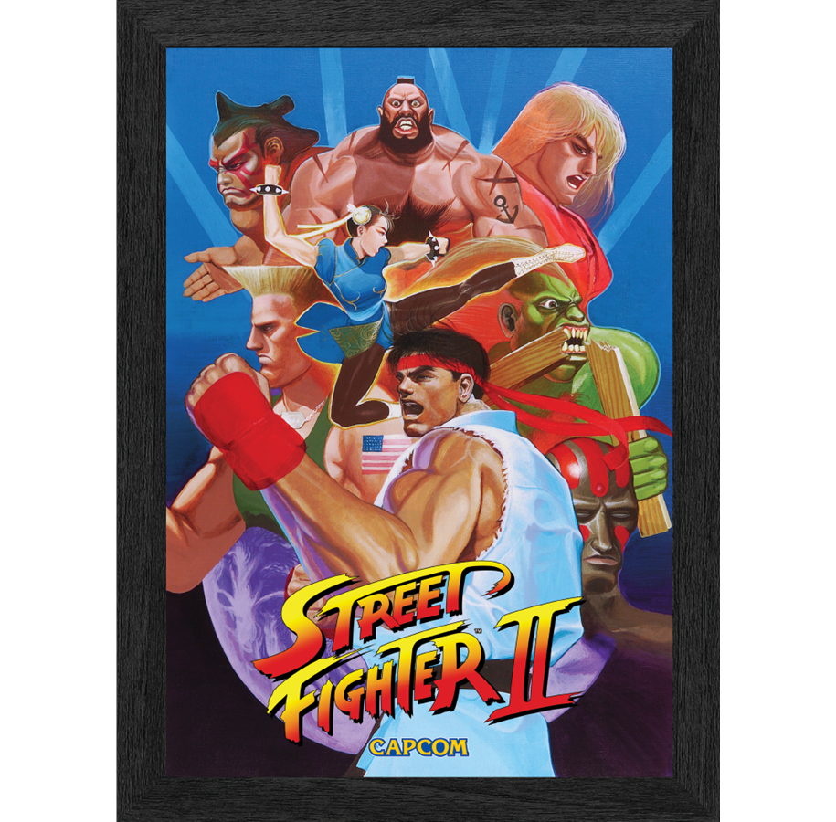 Merchandise - Pixel Frames - Plax SF2 World Warrior - Bild - 849172014428