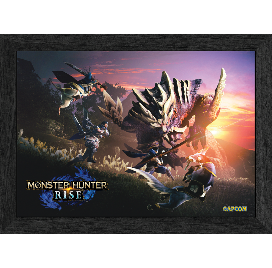 Merchandise - Pixel Frames - Plax Monster Hunter - Bild - 849172014602