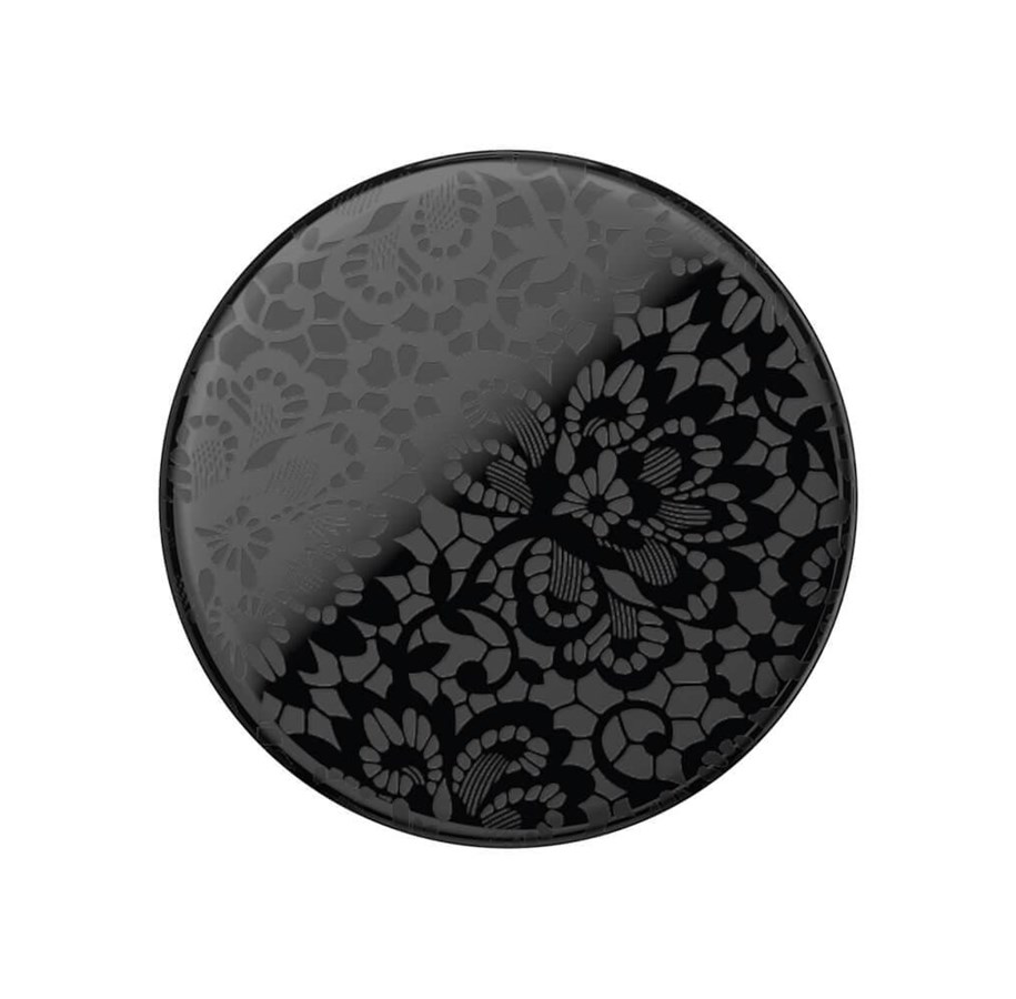 Handys - Anderes Zubehör - PopSockets PopGrip Standard Lace Noir - 806290