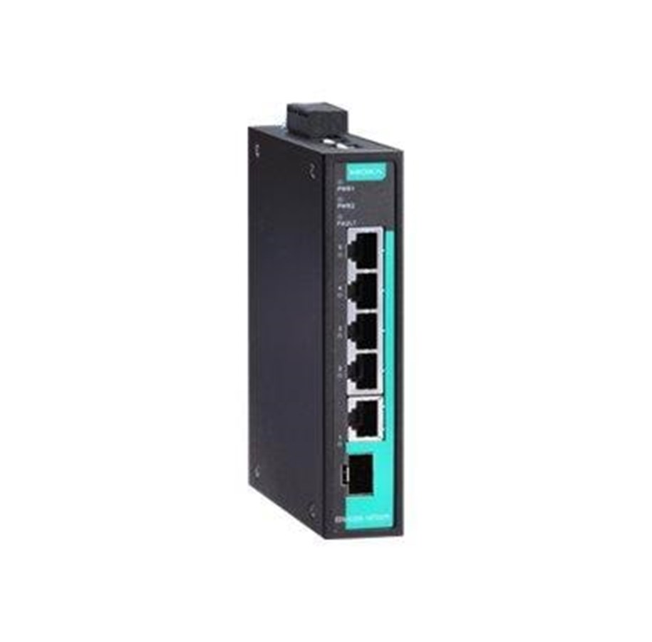 Switches - Moxa EDS-G205-1GTXSFP - switch - 5 ports - unmanaged - EDS-G205-1GTXSFP