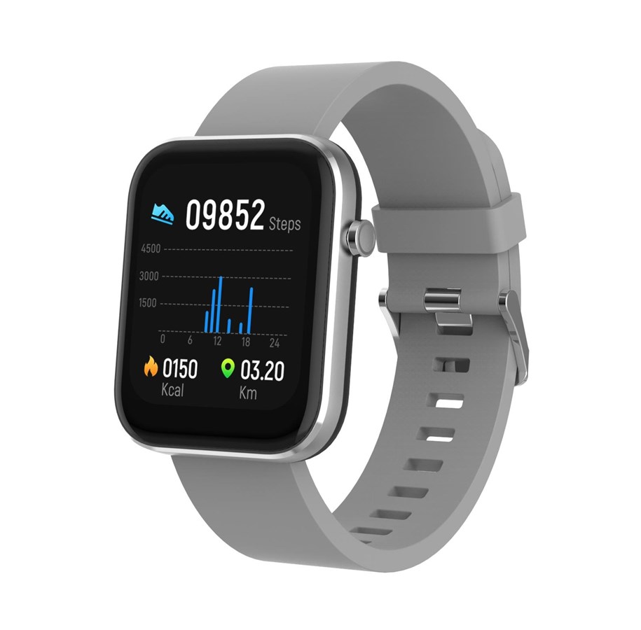 Smartwatches, Pulsuhren, Sportuhren & Schrittzähler - DENVER SW-182 - Grey - SW-182GR