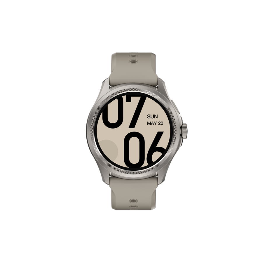 Smartwatches, Pulsuhren, Sportuhren & Schrittzähler - Mobvoi TicWatch Pro 5 GPS Sandstone - P3170001200A