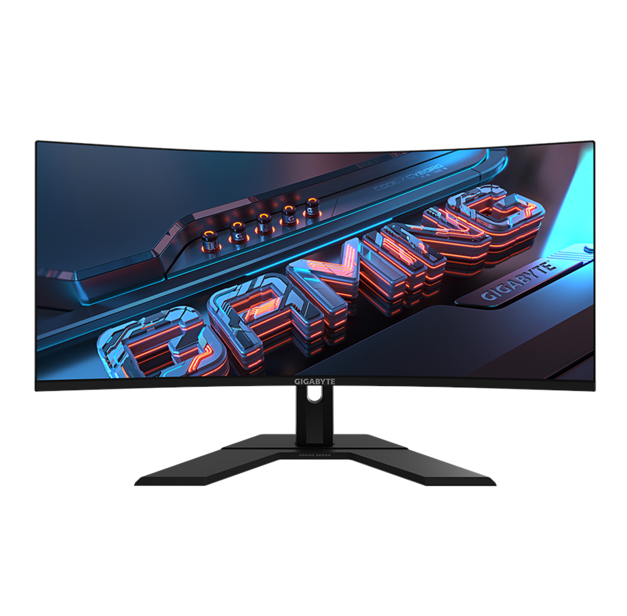 Bildschirm - 34" GIGABYTE GS34WQC - 3440x1440 (UWQHD) - 120Hz - VA - GS34WQC