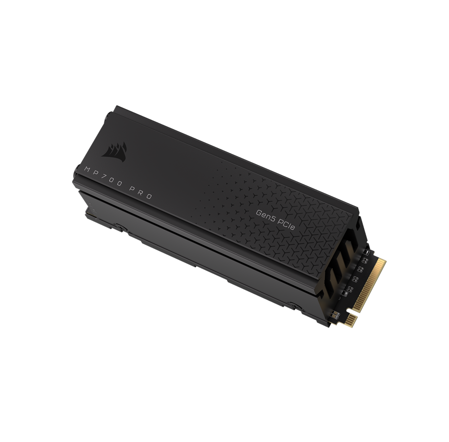 SSD - Corsair MP700 Pro SSD - 1TB - Mit Kühlkörper - M.2 2280 - PCIe 5.0 - CSSD-F1000GBMP700PRO
