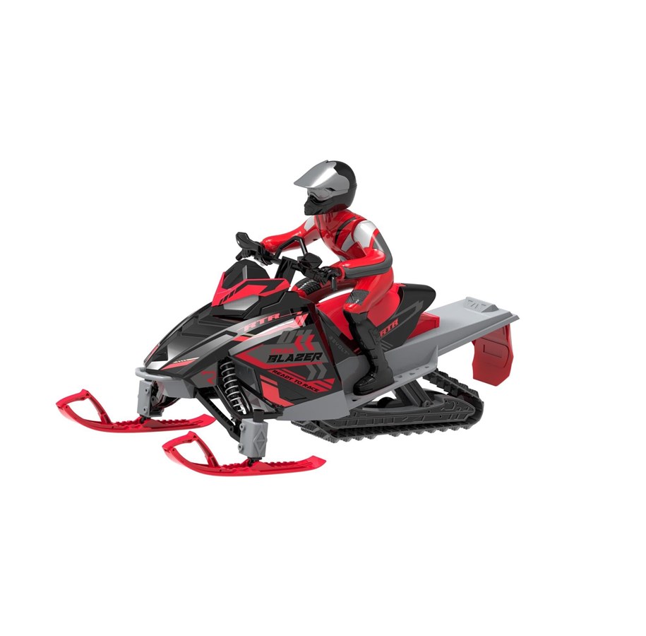 Ferngesteuert - Syma REVOLT R/C Trail Blazer Snowmobile 1:6 Red - 51006