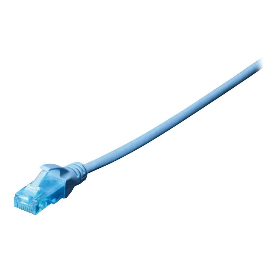 Netzwerk - Kabel - DIGITUS Professional patch cable - 25 cm - blue - Blau - 0.25m - DK-1521-0025/B