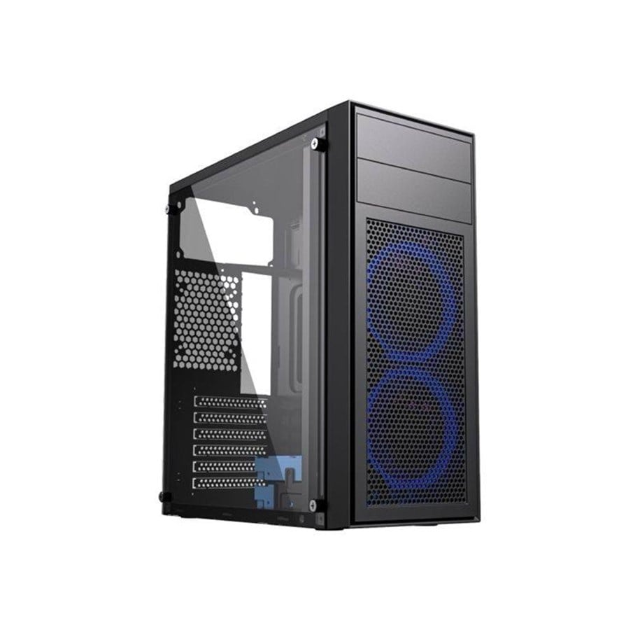 Gehäuse - Gembird Fornax M100B - ATX - Gehäuse - Tower - Schwarz - CCC-FC-M100B