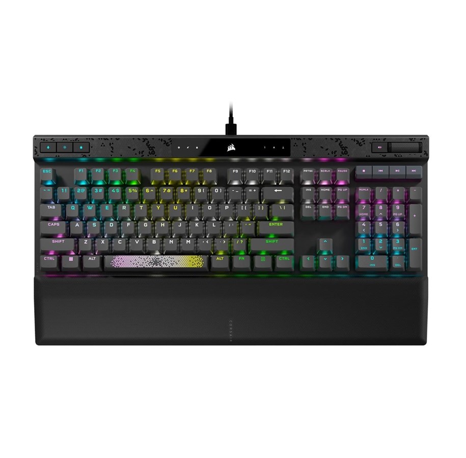Tastaturen - Corsair K70 MAX - US - Tastaturen - Englisch (US) - Grau - CH-910961G-NA