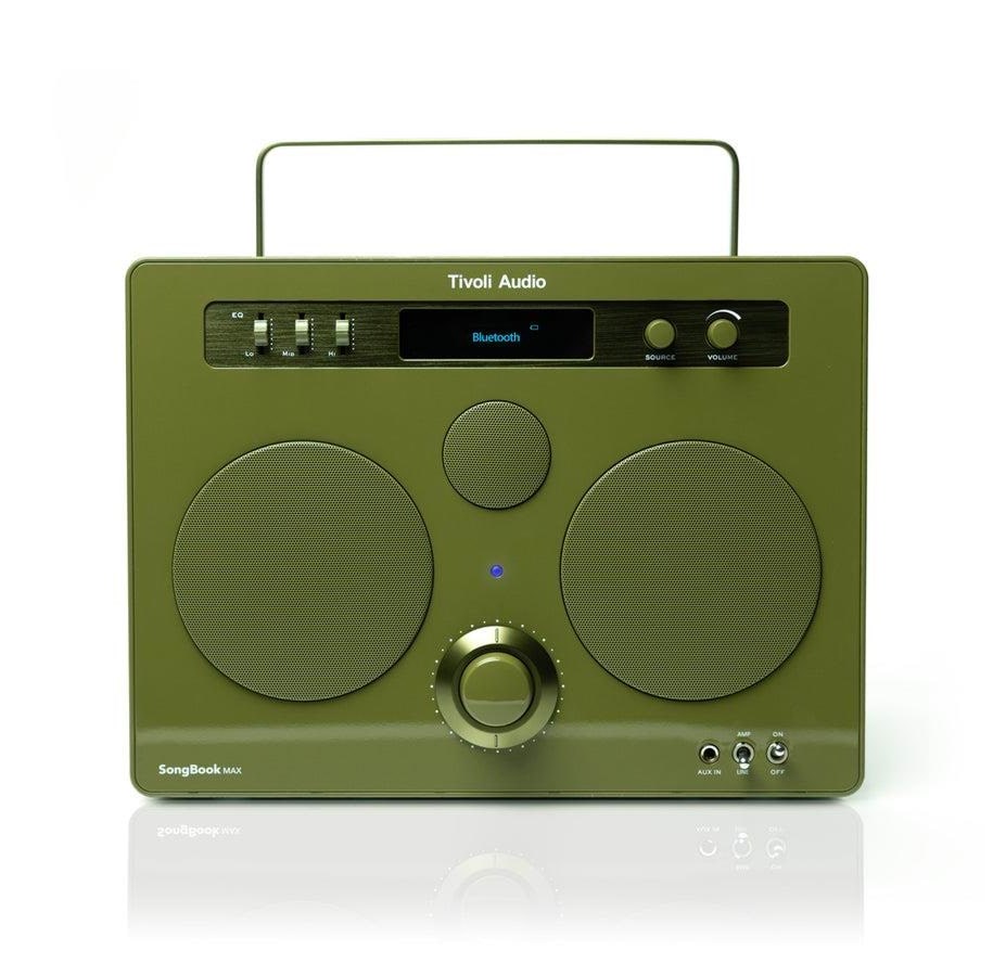 DAB, Netzwerk und Radiowecker - Tivoli Audio SongBook MAX - Green - DAB/DAB+/FM - SBMP-0648-ROW