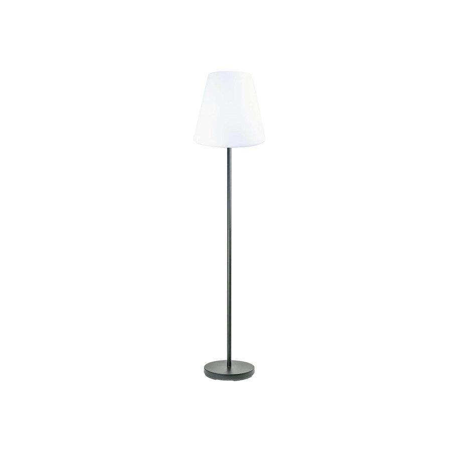 Smart-Home - Schwaiger - floor lamp - LED - total: 2.16 W - RGB light - 3000 K - solar powered - white - AUSL0012
