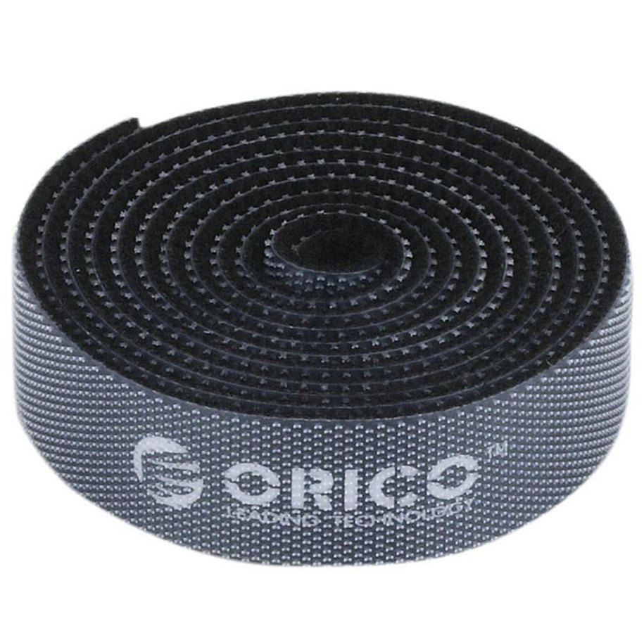 Kabelkanal / Kabelschlauch - ORICO Circle Velcro Straps 1m (black) - CBT-1S-BK