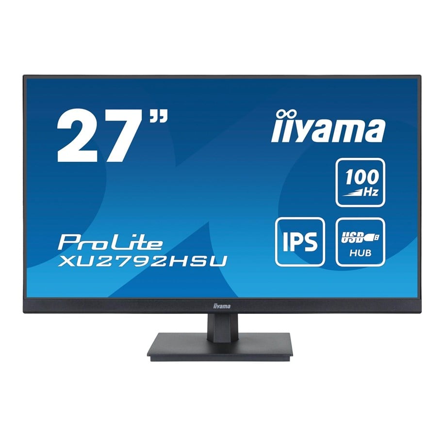 Monitor - 27" iiyama ProLite XU2792HSU-B6 - 1920x1080 - 100Hz - IPS - XU2792HSU-B6