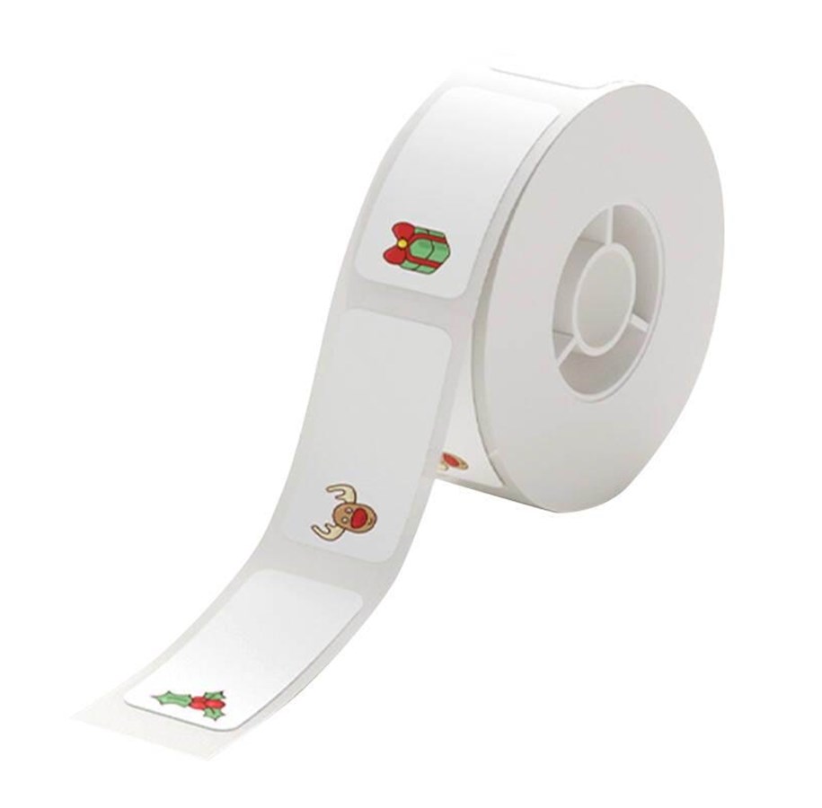 Label printer - NIIMBOT Thermal labels Niimbot stickers  T 12x30mm 210 pcs (Christmas) - T12*30-210CHRISTMAS