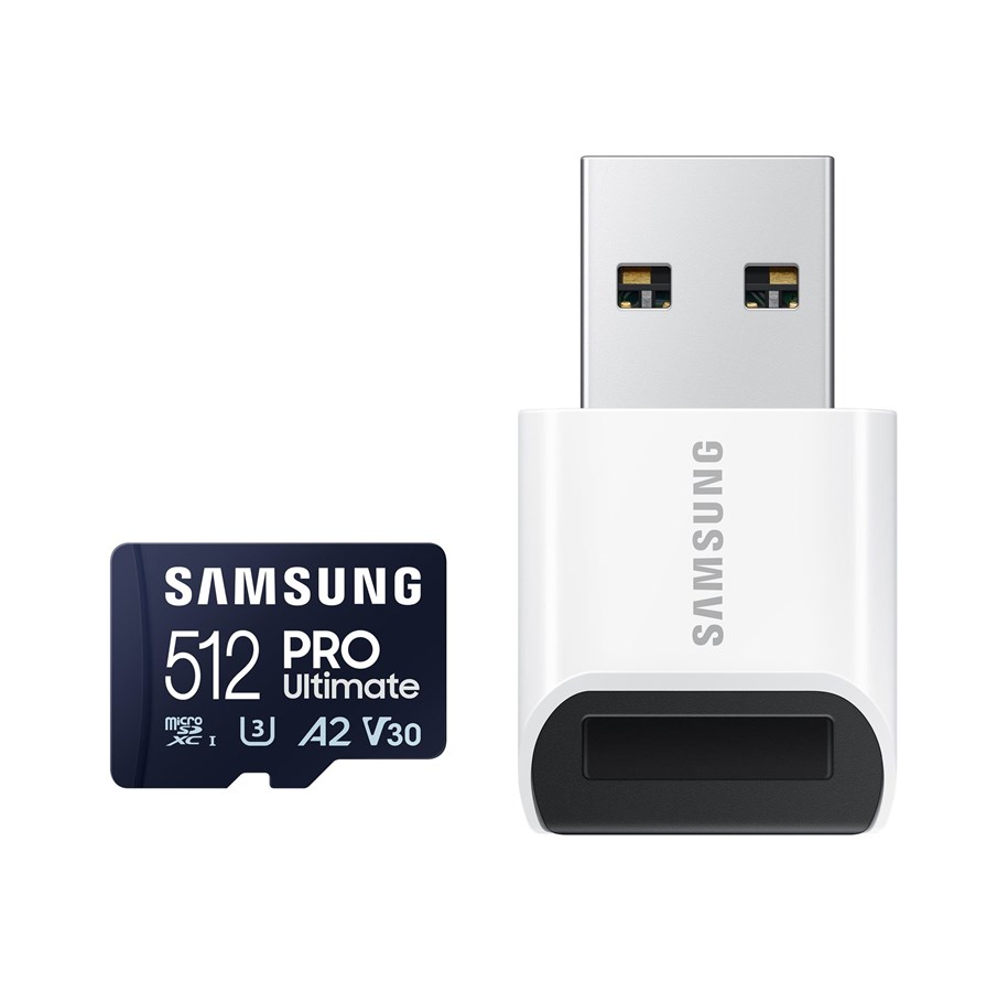 Speicherkarten - Samsung PRO Ultimate microSD with Reader - 200MB/s - 512GB - MB-MY512SB/WW