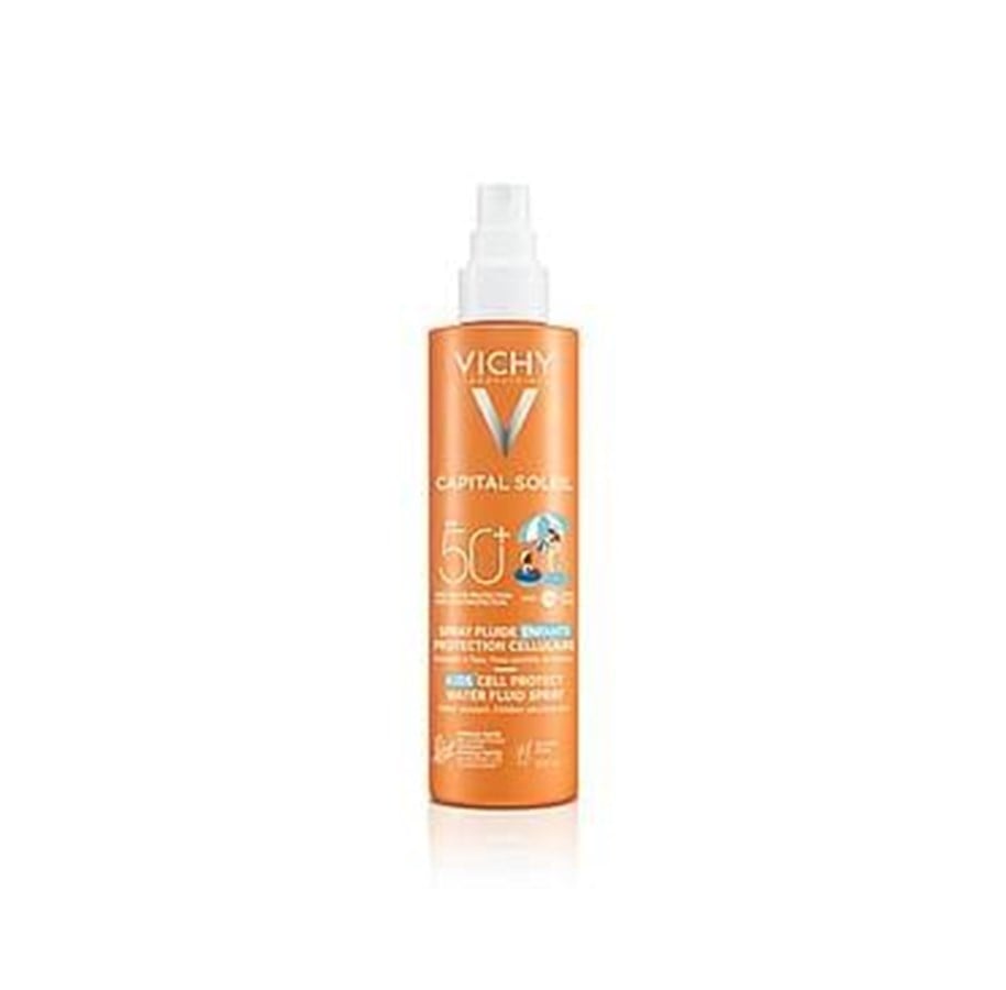 Körperpflege - Vichy Capital Soleil Kids Cell Protect Sunspray SPF50+ 200 ml - C-VI-363-B5