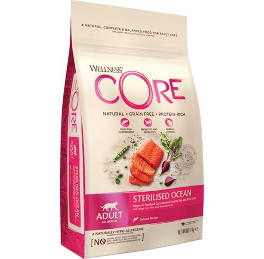 Katzen - CORE Cat Adult Sterilized Ocean 4 kg - WCK070400