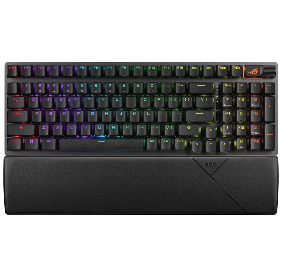 Tastaturen - ASUS ROG Strix Scope II 96 Wireless - US - Gaming Tastaturen - Englisch (US) - Schwarz - 90MP037A-BKUA01
