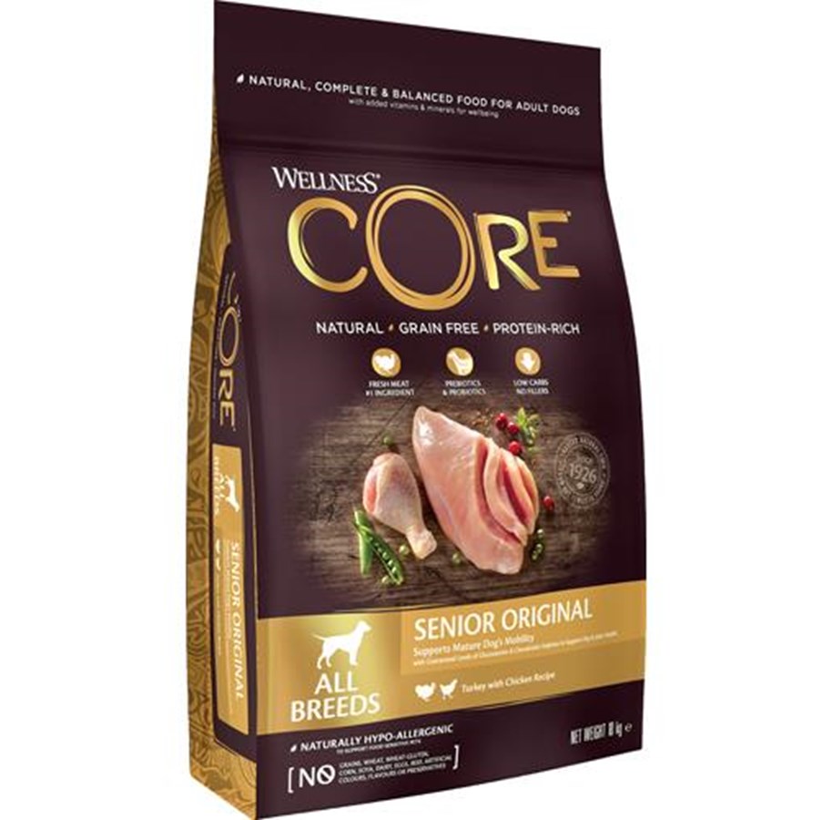 Hunde - CORE Senior Original All Breeds 10 kg - WCH121000