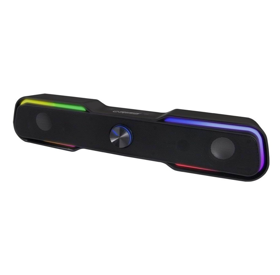Soundbar - Esperanza USB SPEAKER/SOUNDBAR LED RAINBOW APALA - EGS101