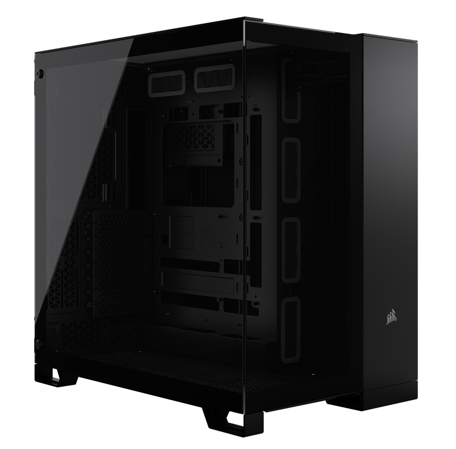 Gehäuse - Corsair 6500X - Dual Chamber - Gehäuse - Miditower - Schwarz - CC-9011257-WW