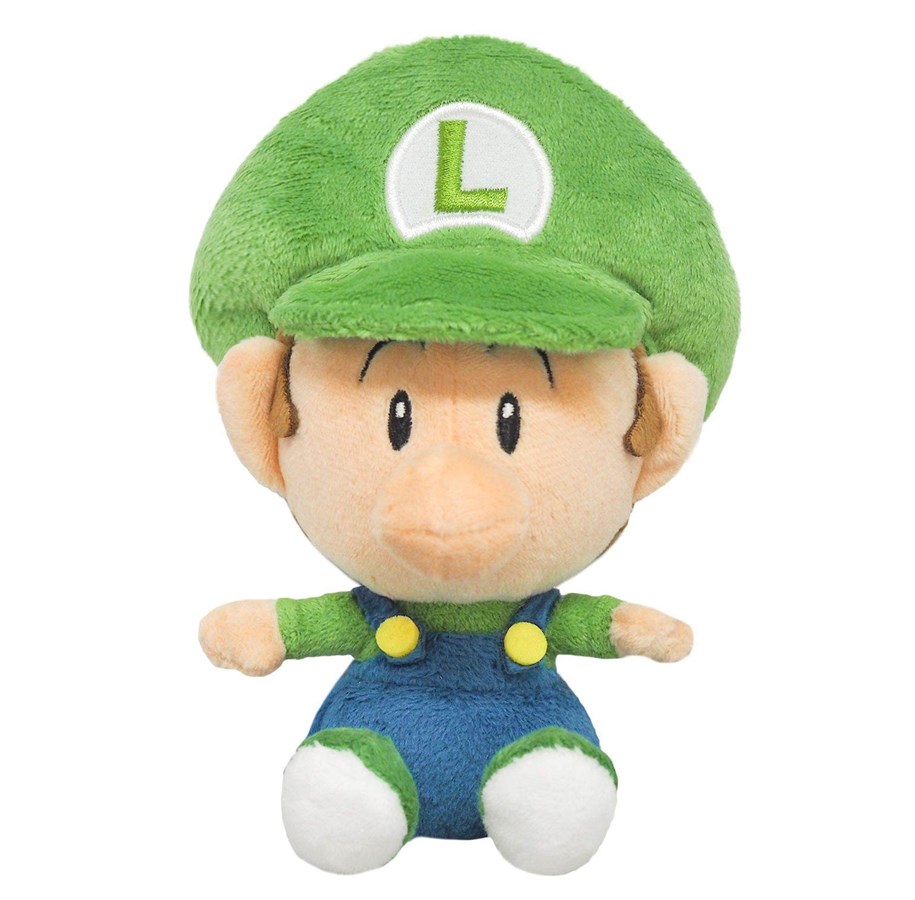 Merchandise - 1UP - Super Mario: Baby Luigi - Teddybär & Kuscheltier - PELNIN-SM-BBLUI16