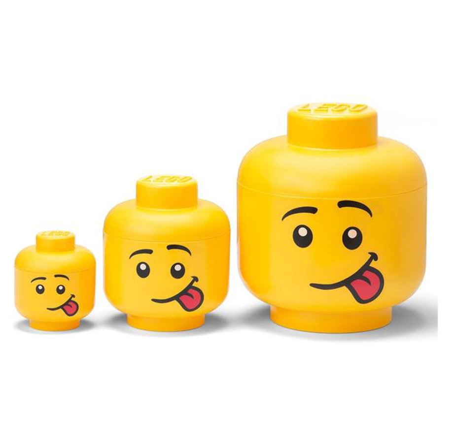 Kinderzimmer - LEGO STORAGE HEAD COLLECTION - SILLY - 43340801