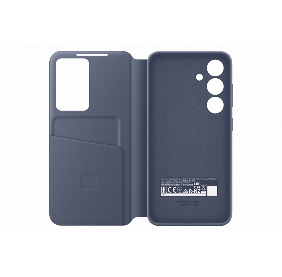 Handys - Cover & Cases - Samsung Galaxy S24 Smart View Wallet Case - Violet - EF-ZS921CVEGWW