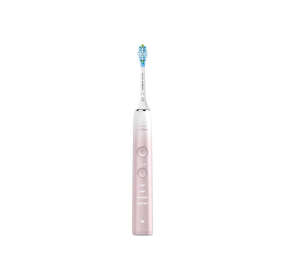 Elektrische Zahnbürsten - Philips Elektrische Zahnbürste Sonicare DiamondClean 9000 HX9911 - tooth brush - silk pink to white gradient - HX9911/84
