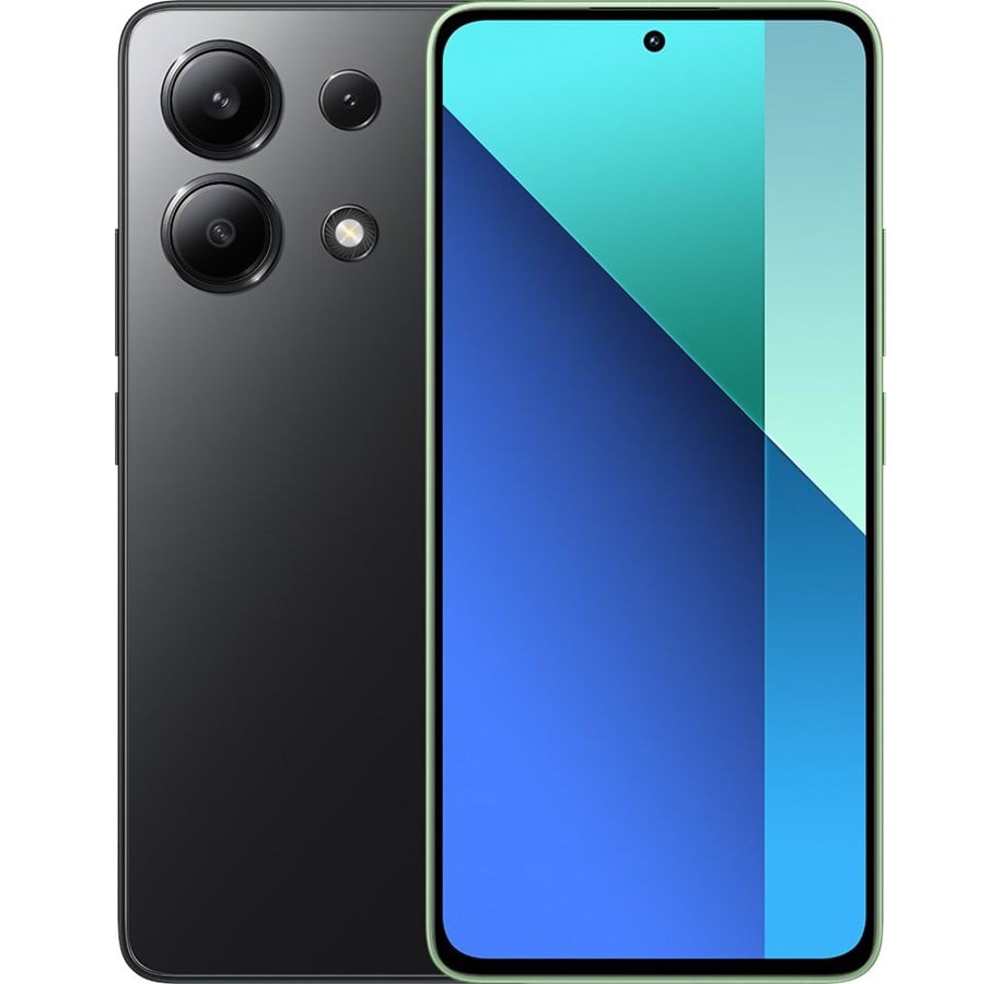 Handys & Smartphones - Xiaomi Redmi Note 13 128GB/6GB - Midnight Black - MZB0FYFEU
