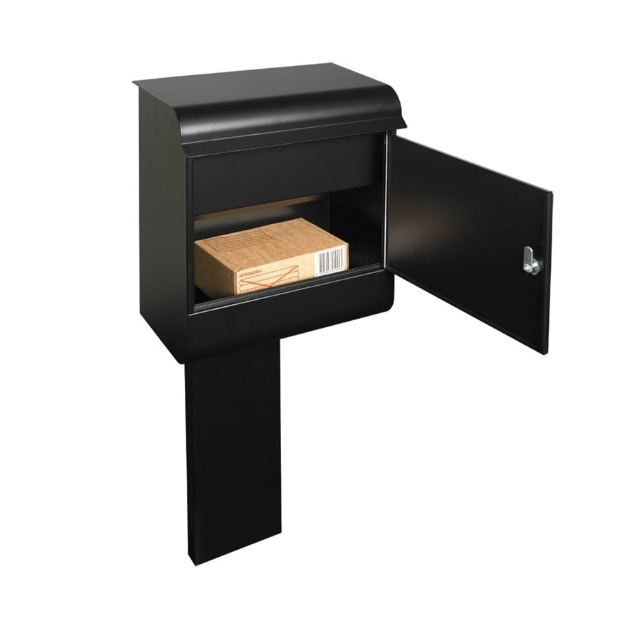 Briefkasten - MEFA Magnum 495 mit Ruko-Schloss, Schwarz - 495101