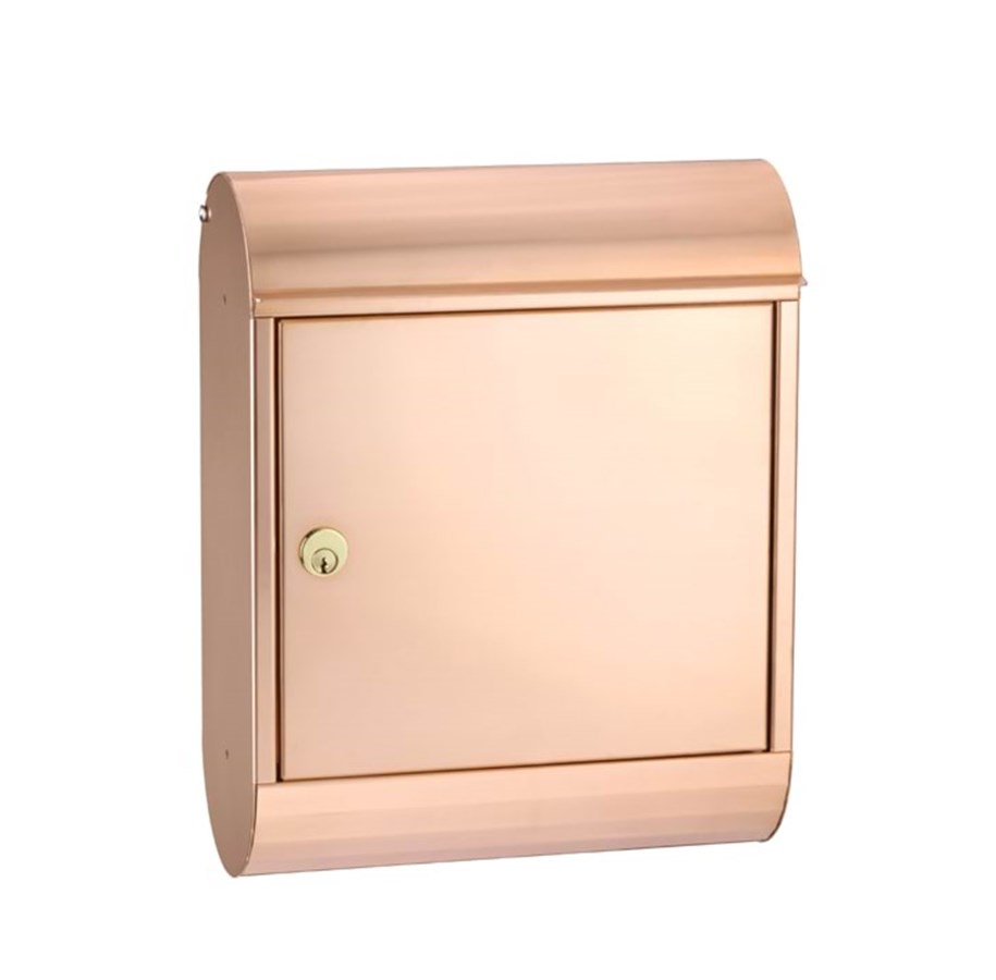 Briefkasten - MEFA Topaz 842 mit Ruko-Schloss, Kupfer - 842800
