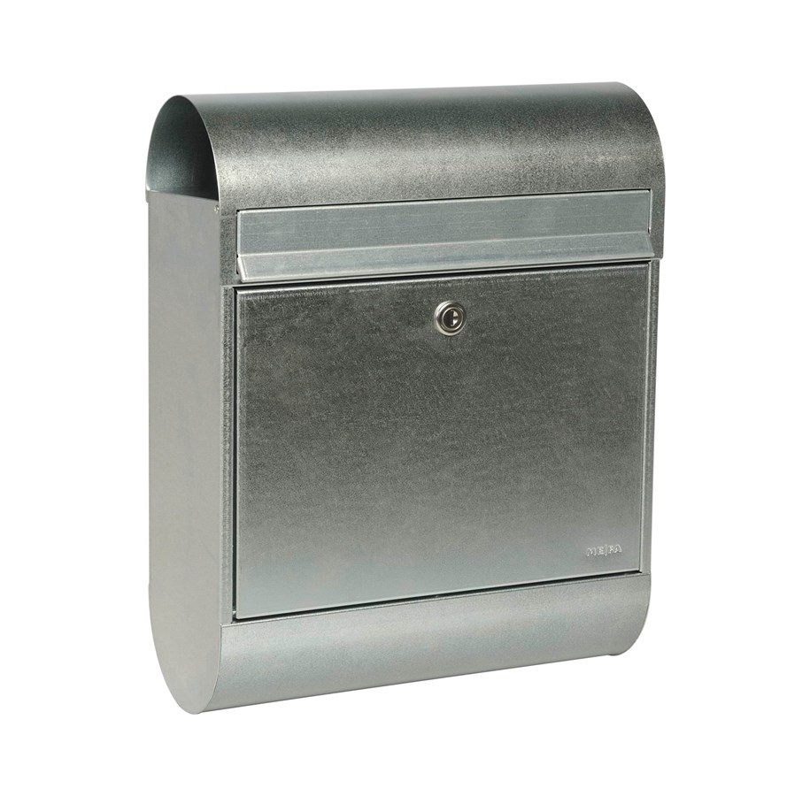 Briefkasten - MEFA Ruby 866 mit -Schloss, verzinkt - 866900M