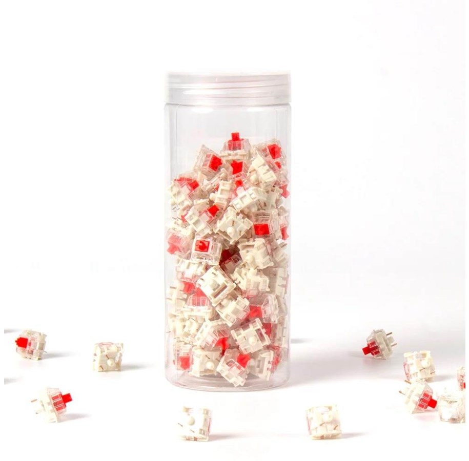 Systemzubehör - Keychron Switch set - Gateron Silent Red Switch set - 110pcs - G47